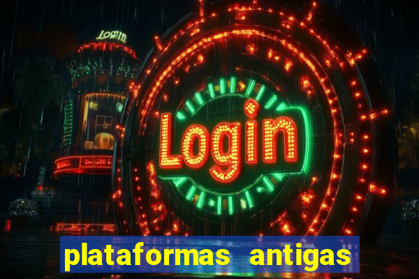 plataformas antigas de jogos